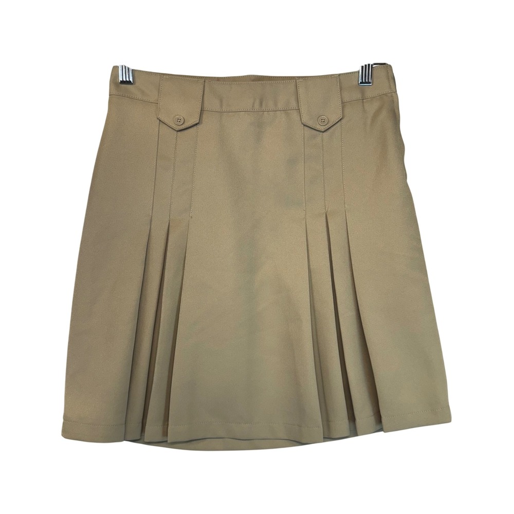 French‎ Toast Girls Khaki Pleated Skirt School Uniform Size 14